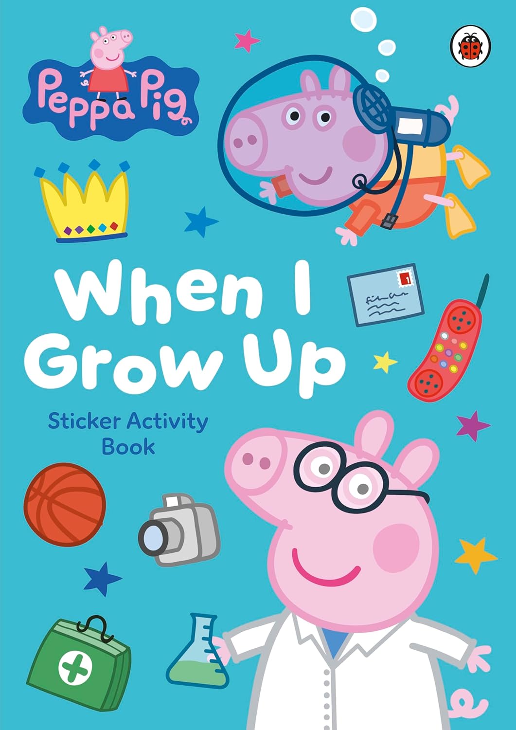 Peppa Pig: When I Grow Up Sticker Activity Book (Paperback)