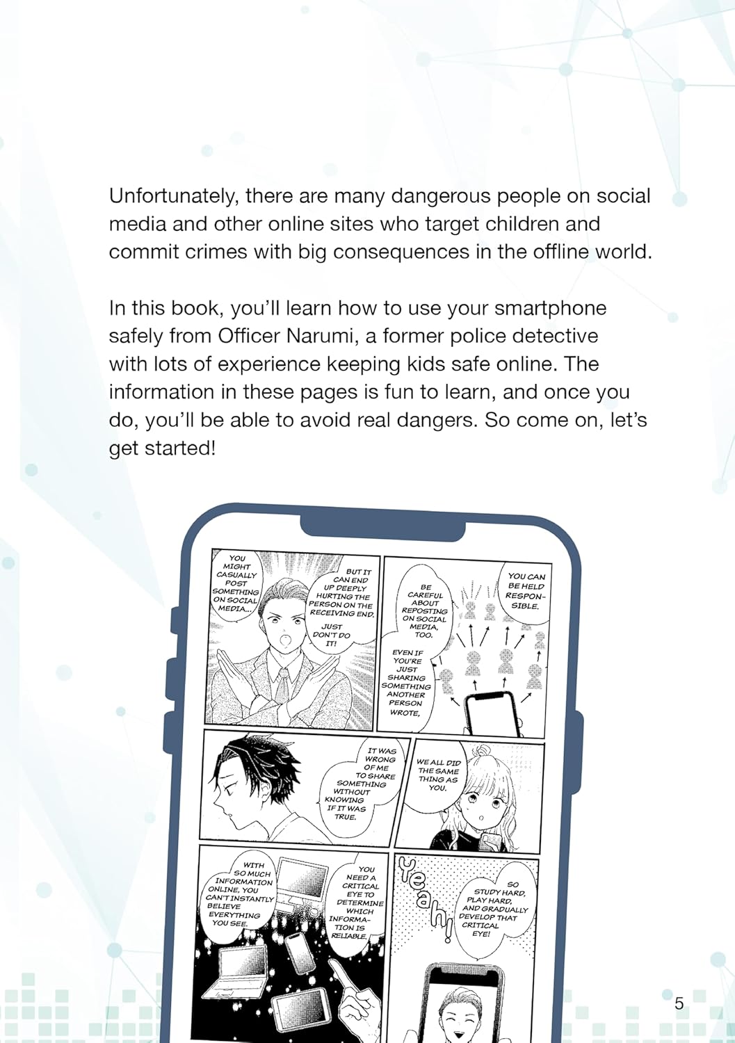 How to Connect, Share & Play Safely Online: A Manga Guide for Preteens, Teens and Parents 