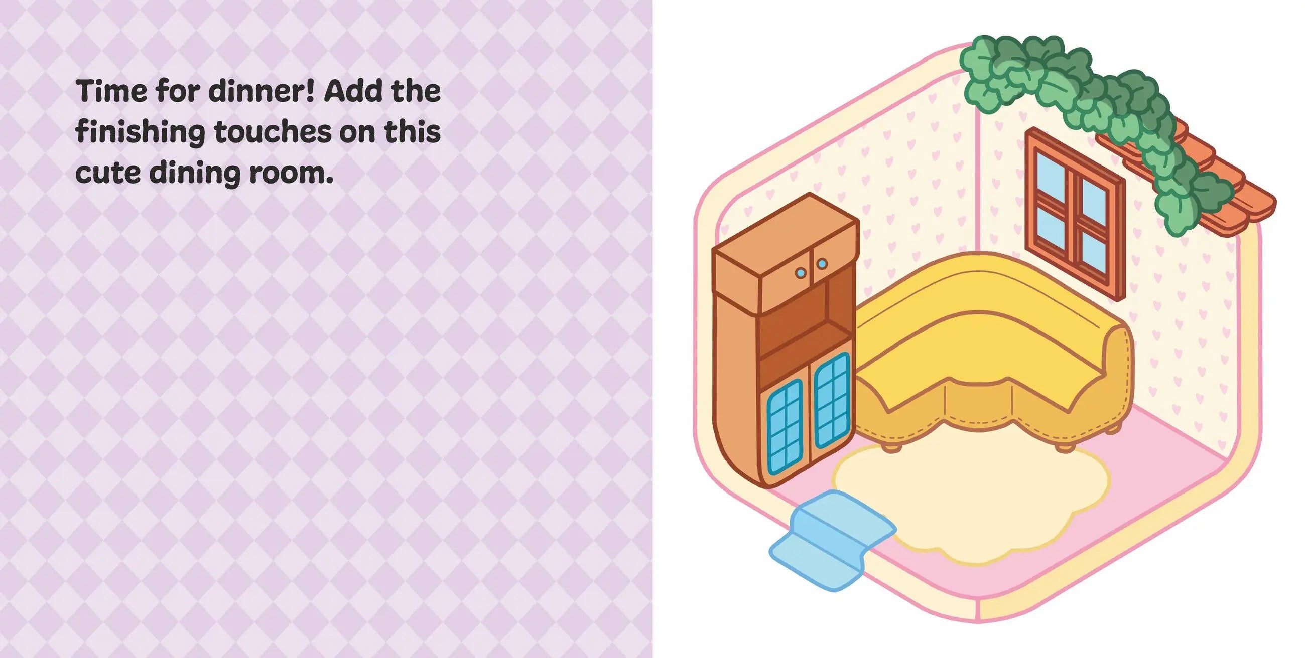 Happy Homes (Cute & Cozy Sticker Rooms)
