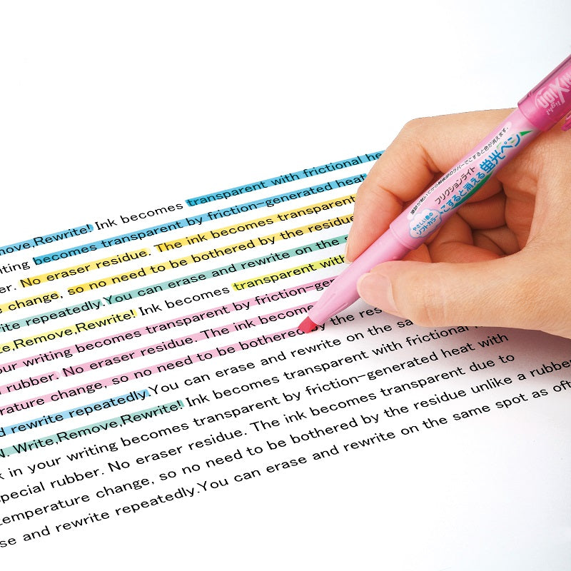 PILOT FRIXION LIGHT ERASABLE HIGHLIGHTER NATURAL LIGHT GREEN 