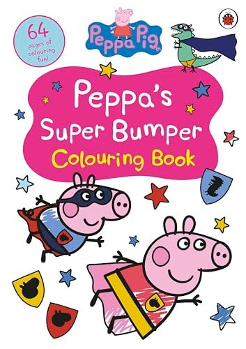 Peppa's Super Bumper Colouring Book (Peppa Pig)