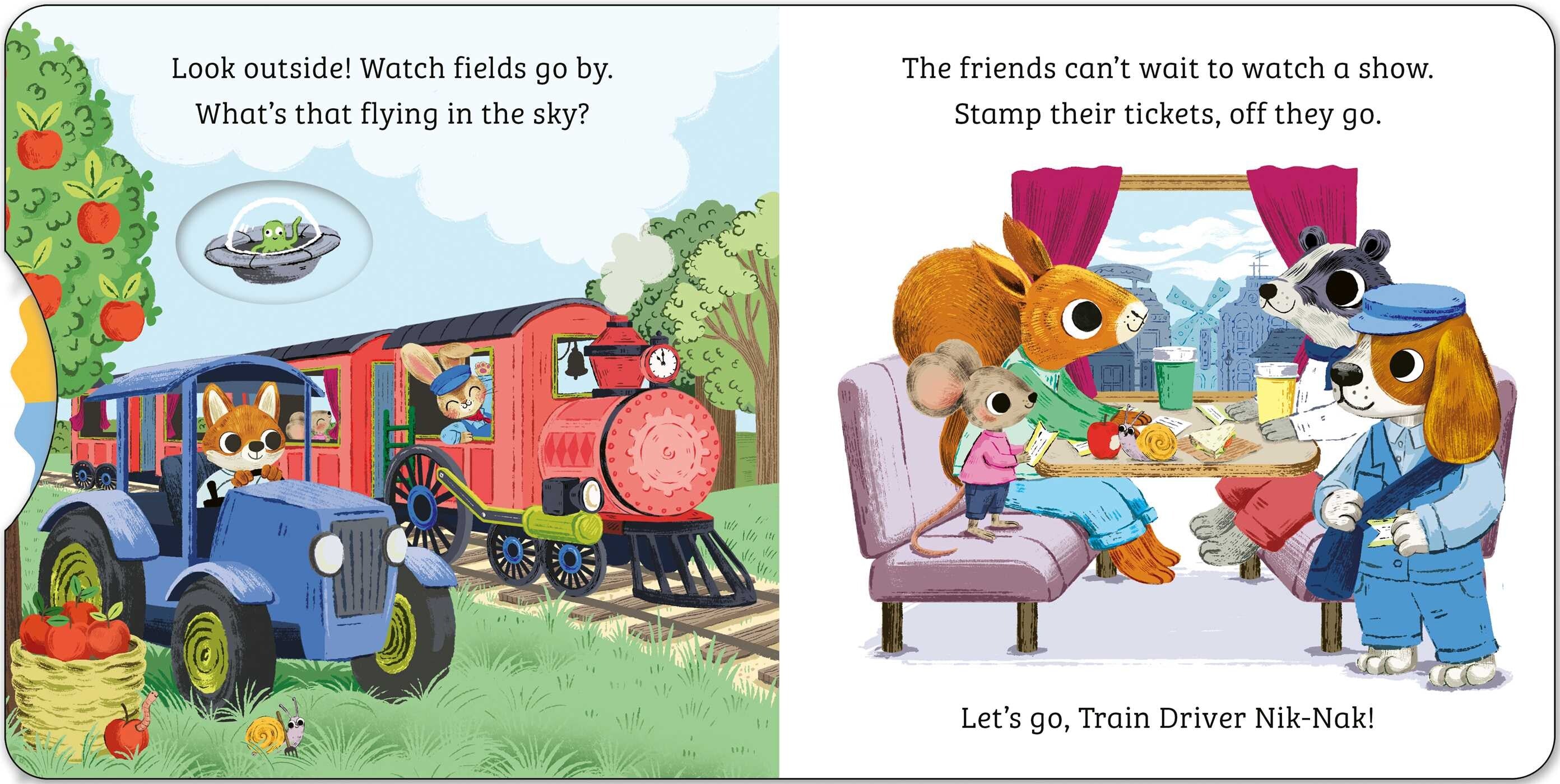 Nik-Nak Bunny: Train Driver