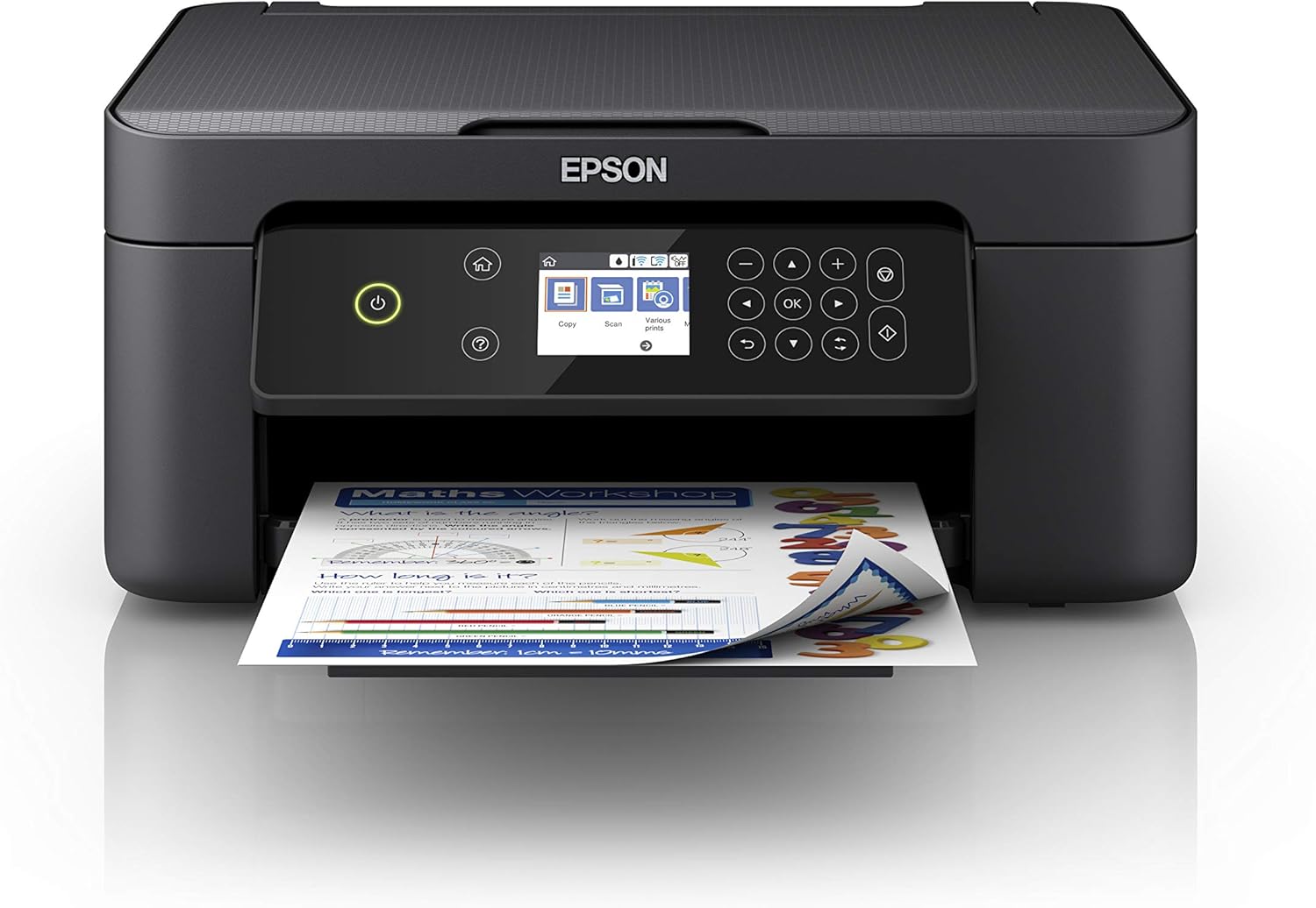 Epson Expression Home XP-4101 - A4 Wi-Fi Duplex All-in-One Inkjet Printer. Print, scan and copy, auto-duplex, Wi-Fi & Wi-Fi Direct, Apple AirPrint™, Google™ Cloud Print and Mopria™, black