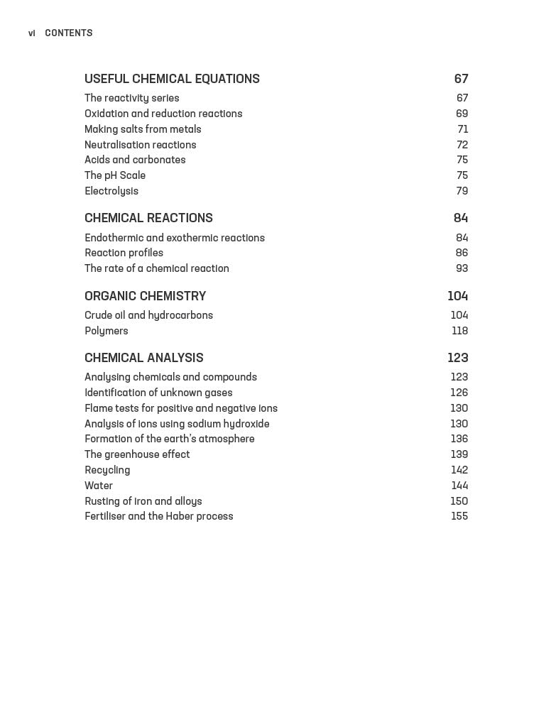 GCSE O-Level Guide Chemistry by Example