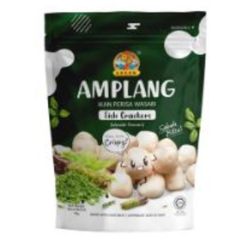 Lelek S Amplang Fish Cracker Wasabi 70g