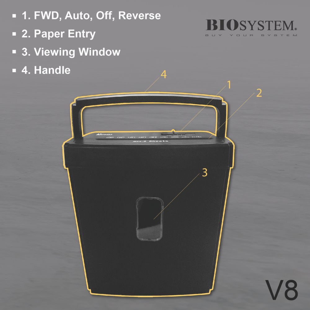 Biosystem Personal Shredder V8
