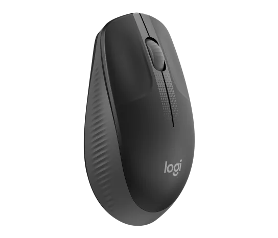Logitech M190 Full-Size Wireless Mouse Charcoal