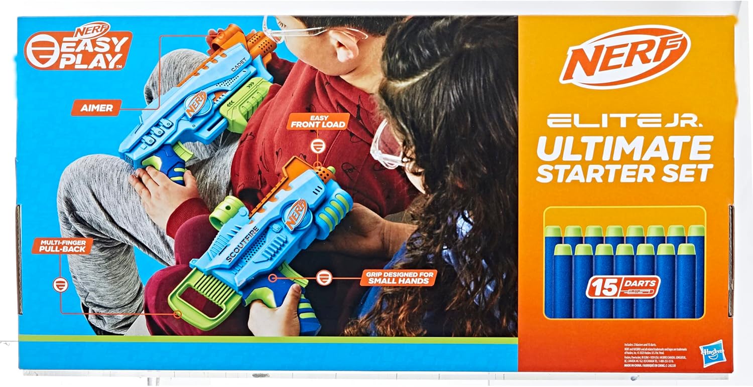 HASBRO NERF ELITE JR ULTIMATE STARTER SET