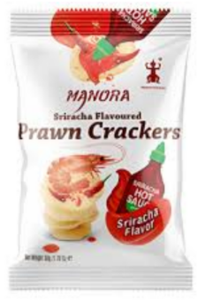 Manora Fried Shrimp Chips Sriracha 75g