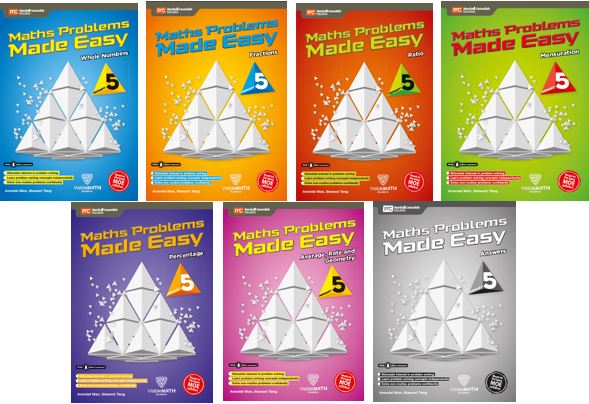 Primary 5 Maths Problems Made Easy (7 In 1 Pack) – Popular Book Company ...