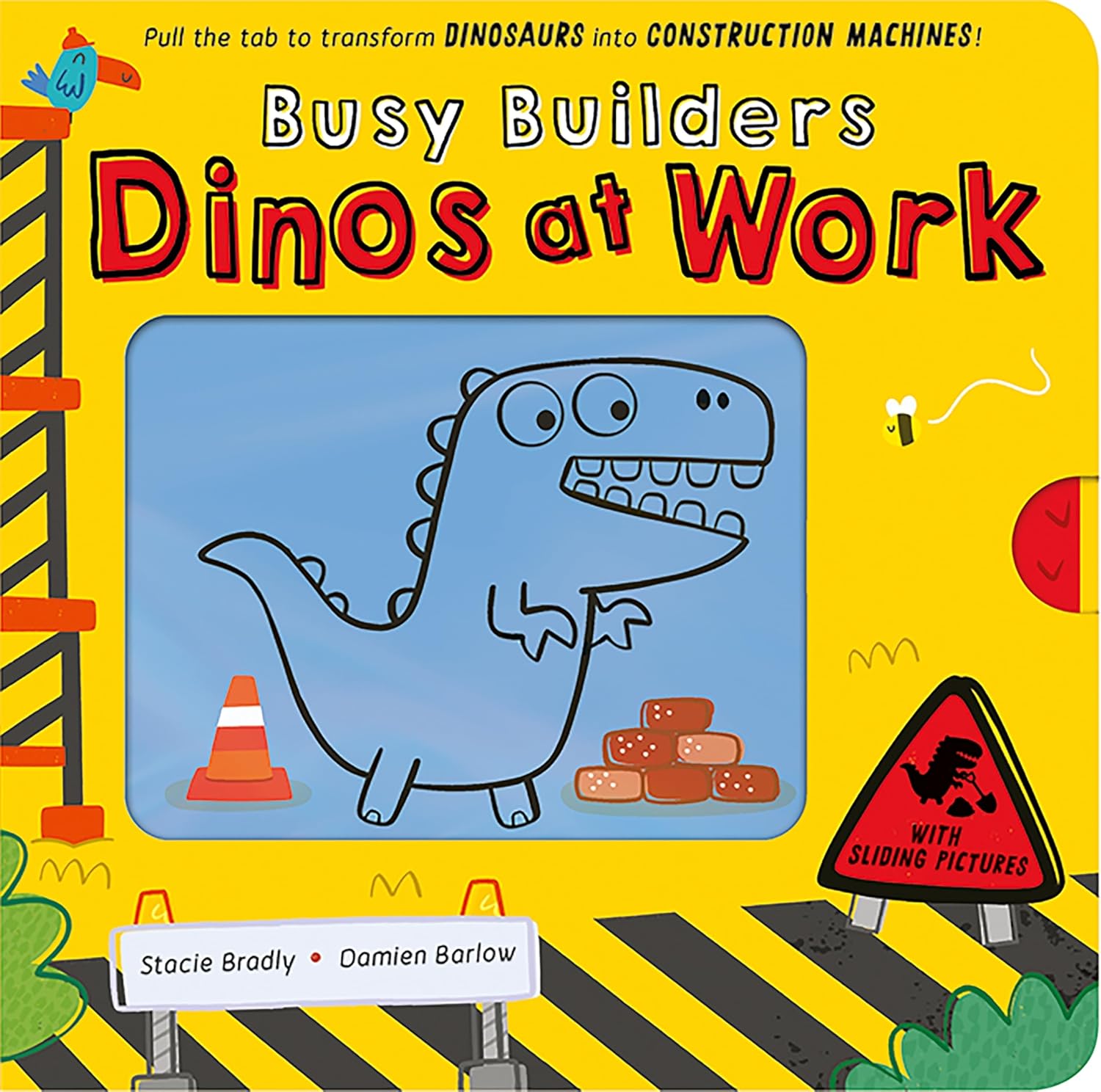 Busy Builders: Dinos at Work (Board Book)