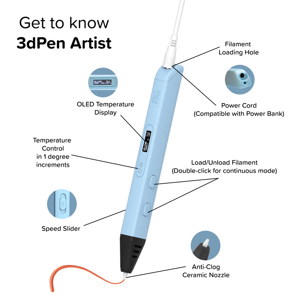myFirst 3dPen Artist Blue