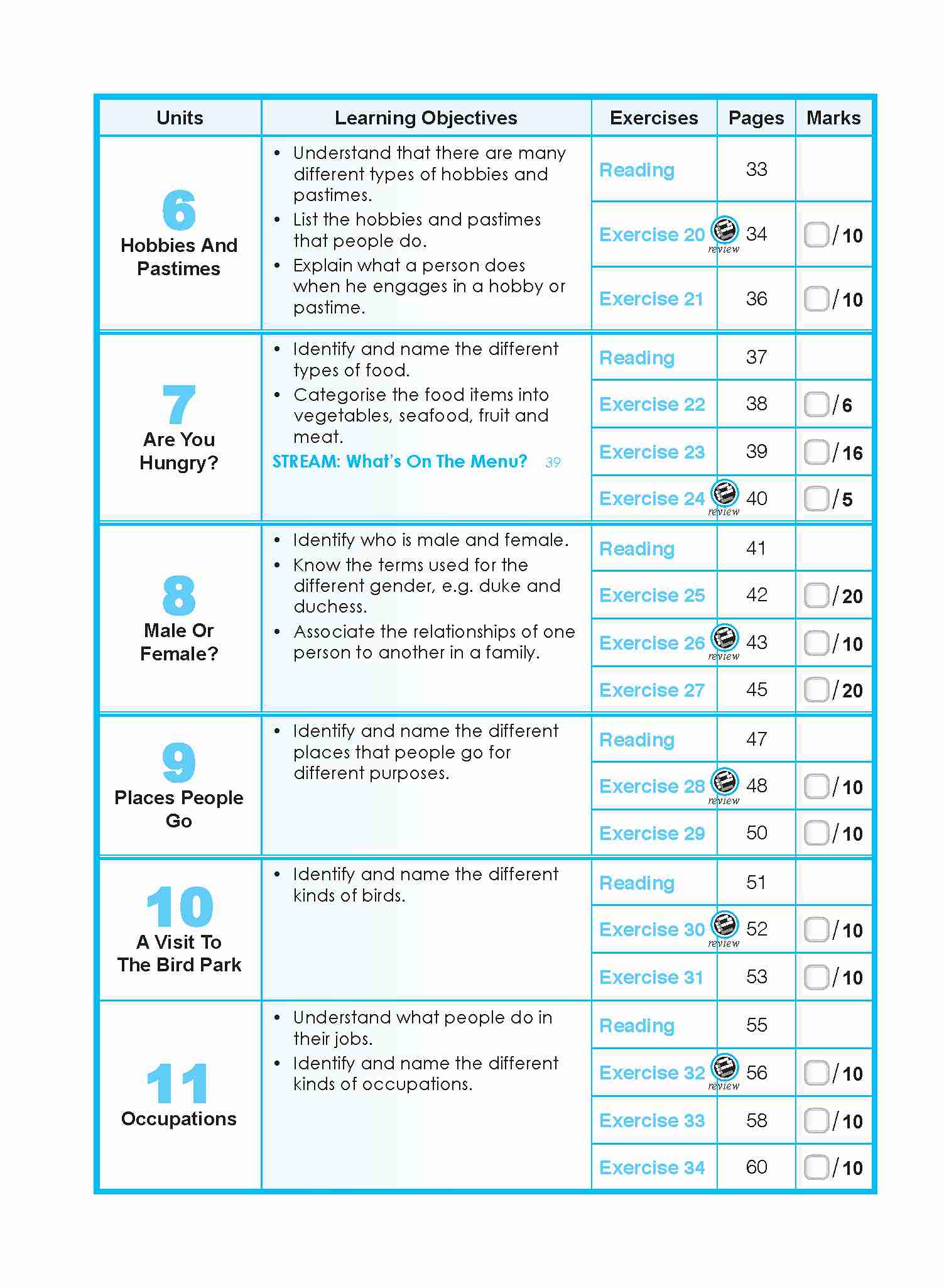 English Vocabulary Lessons Workbook 2