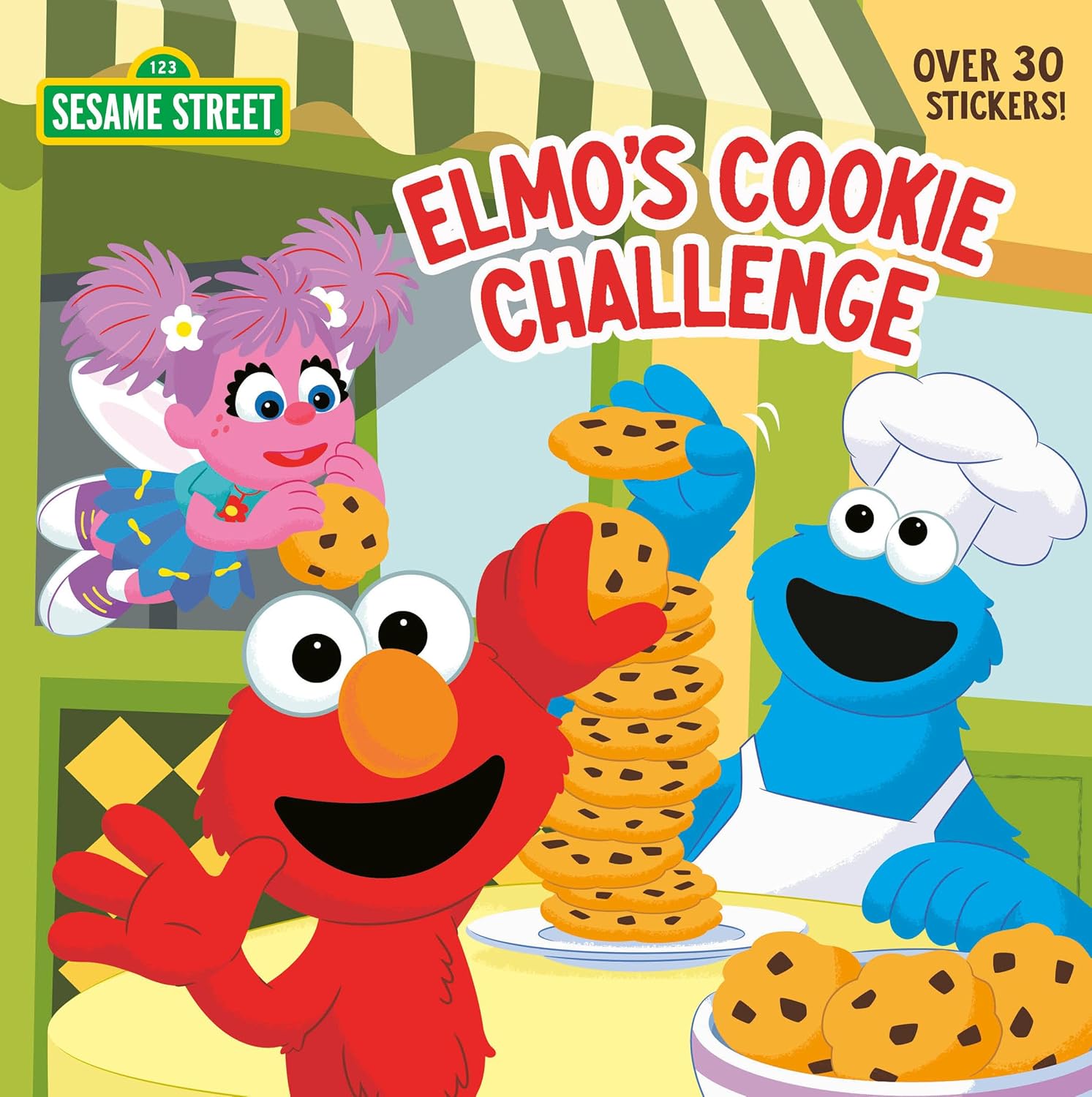 Elmo's Cookie Challenge (Sesame Street) (Pictureback) Paperback