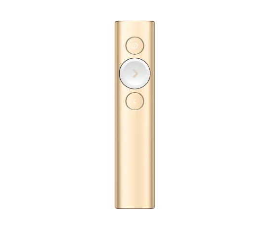 Logitech Spotlight Presentation Remote Gold