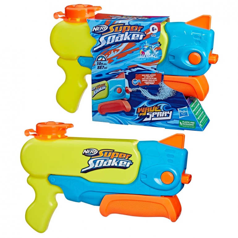 HASBRO NERF SUPER SOAKER WAVE SPRAY WATER BLASTER