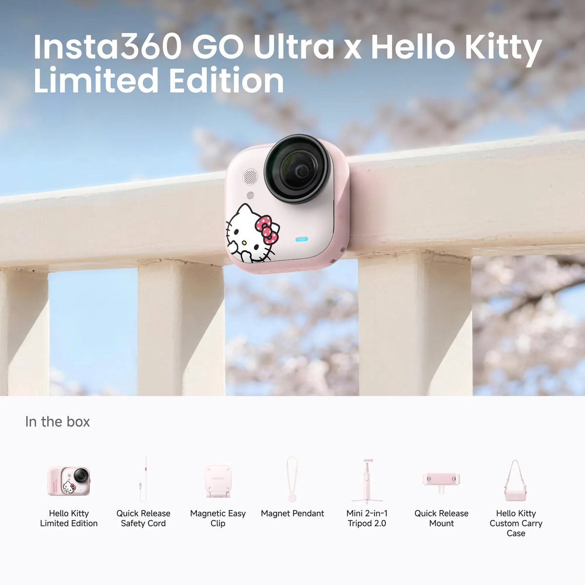 Insta360 GO Ultra × Hello Kitty Limited Edition