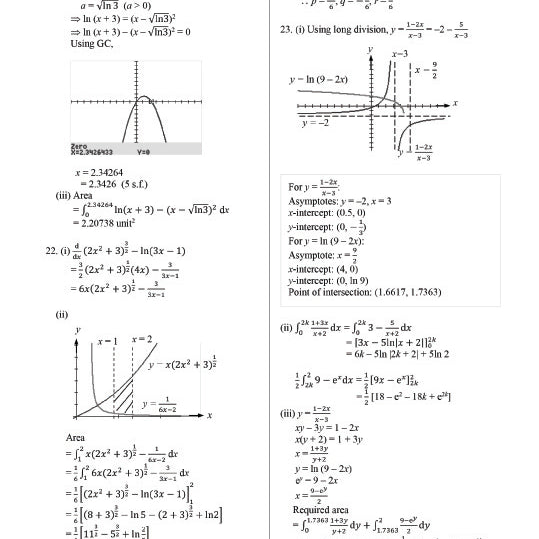 AL H1 Math:Exam Technique Thr Worked Sol