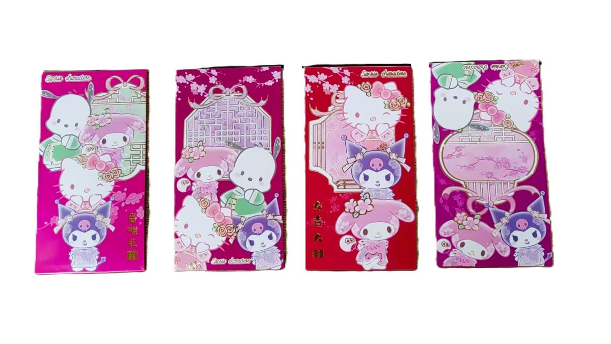  SANRIO CNY RED PKT 6PC 160G PEARLSCENT 1931