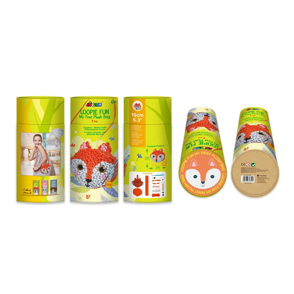 AVENIR LOOPIE FUN PLUSH BAG BUNNY