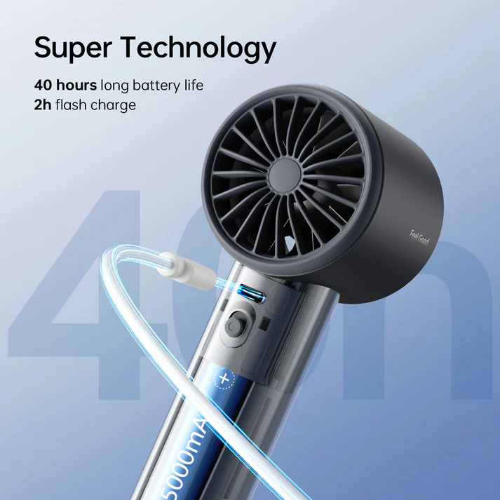 JisuLife Handheld Fan Pro1S - 2025 - Light Brown