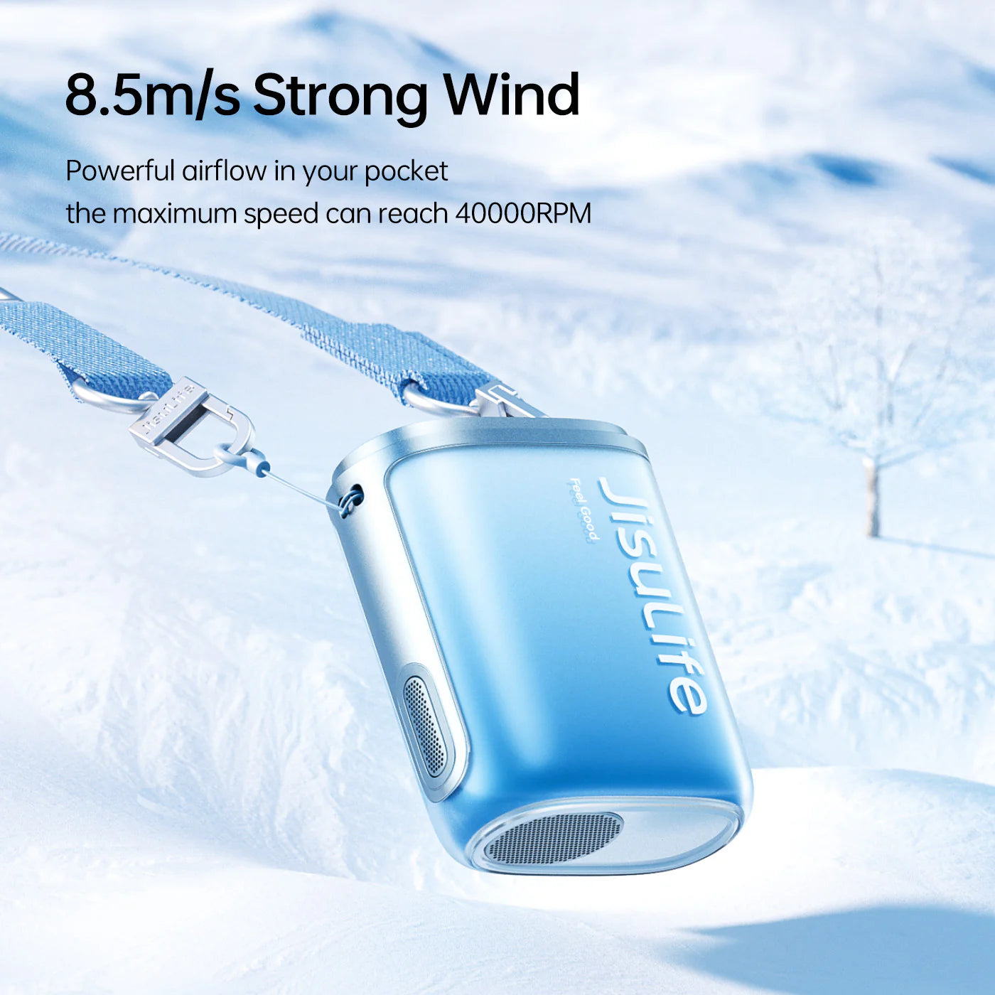 JisuLife Neck Fan Life5 4500mah - Blue