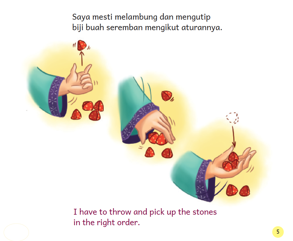 Bermain Bersama-sama Nenek (Malay/English)