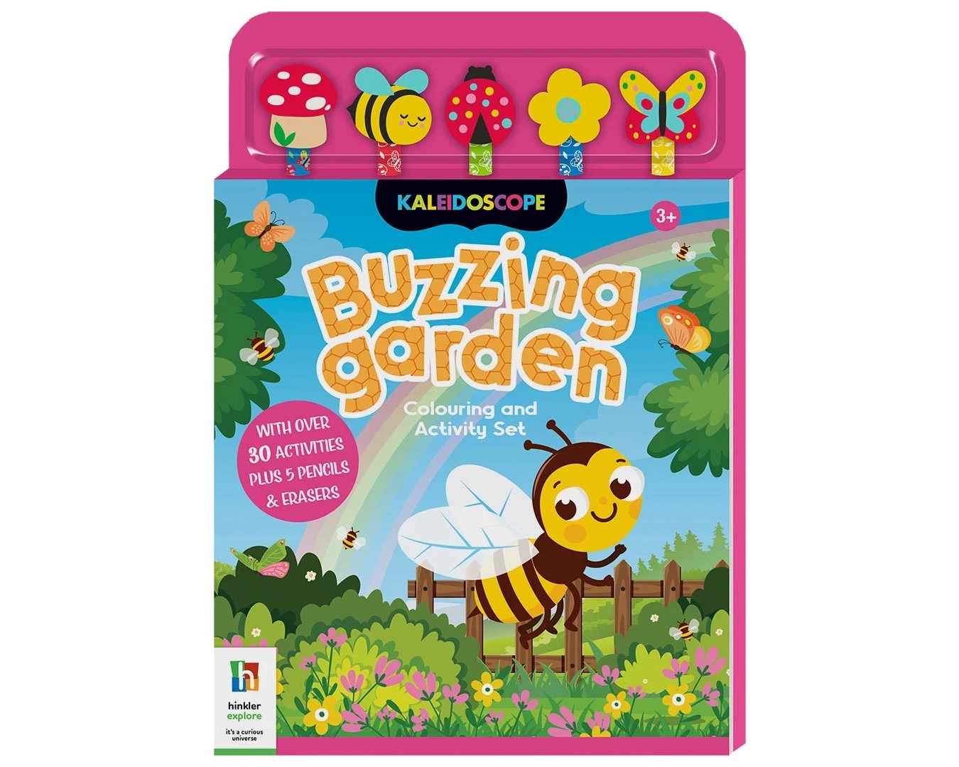 BUZZING GARDEN COLOURING & ACTIVITY SET