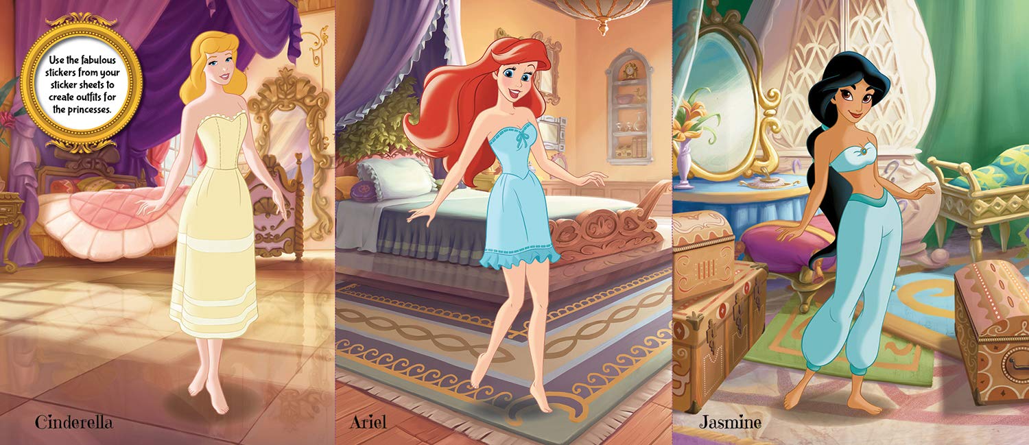 Disney Princess Design and Create Sketchpad (Paperback)