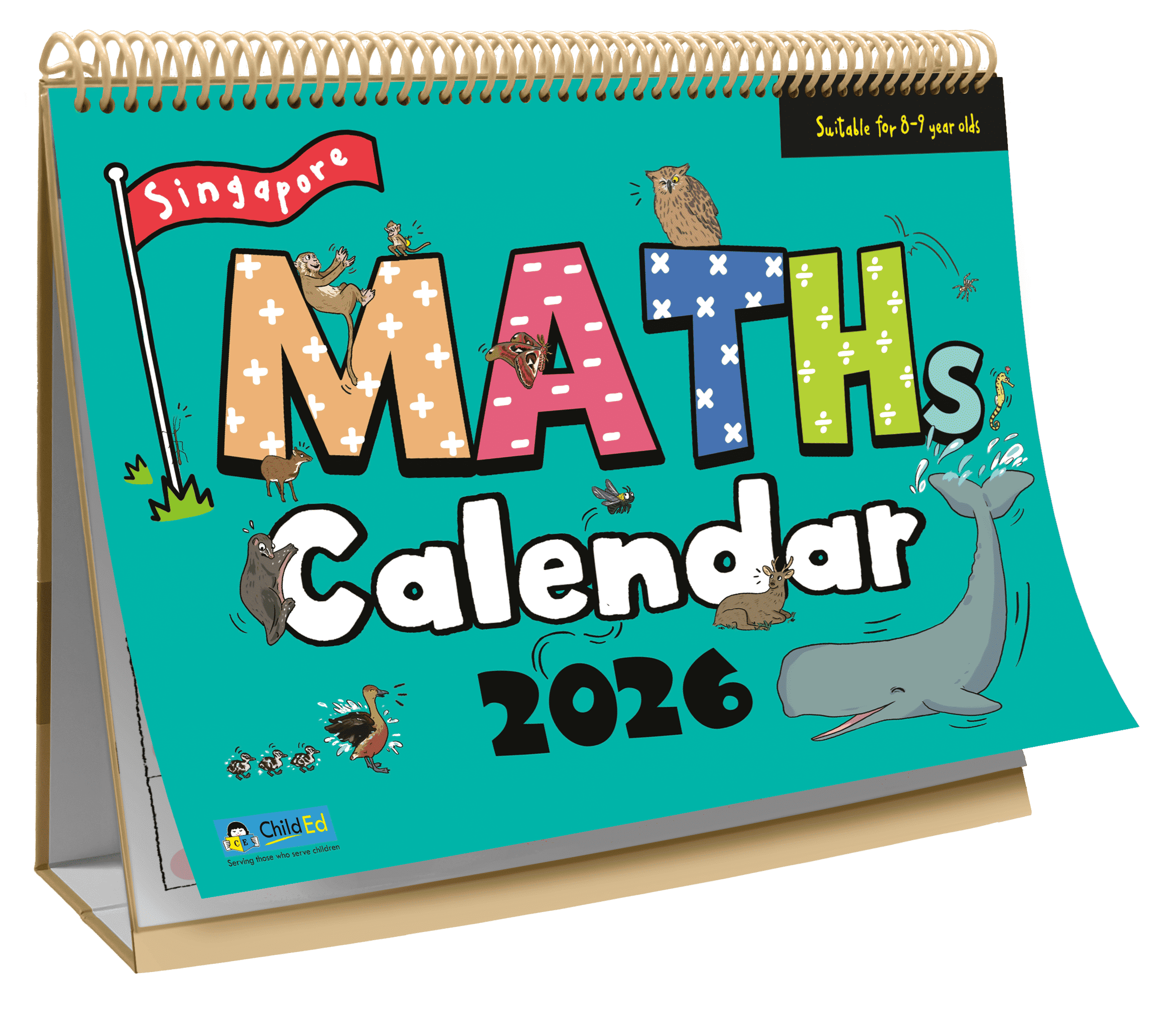 Singapore Maths Calendar 2026 (8–9 years)