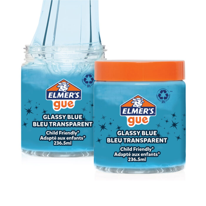 ELMER'S GUE 236ML GLASSY BLUE GUE PE