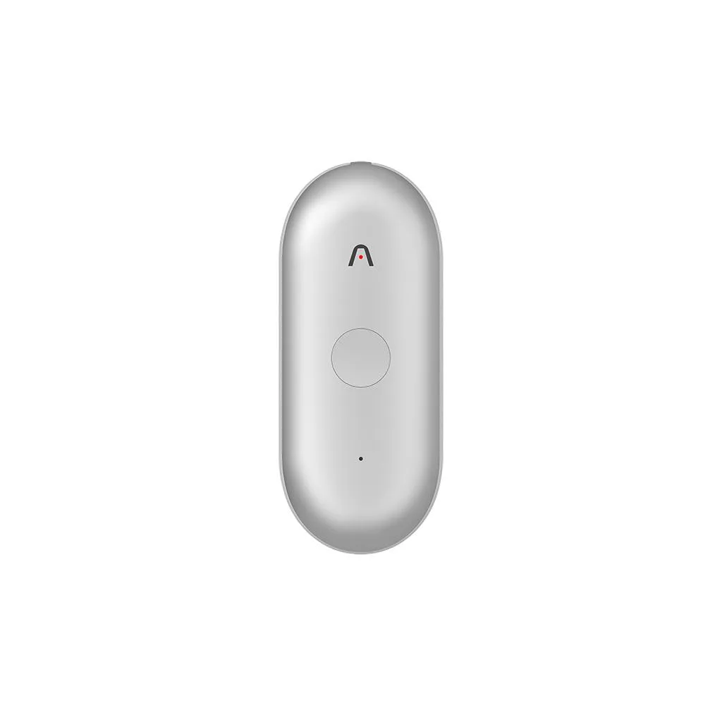 Plaud NotePin S AI voice recorder with transcription Silver