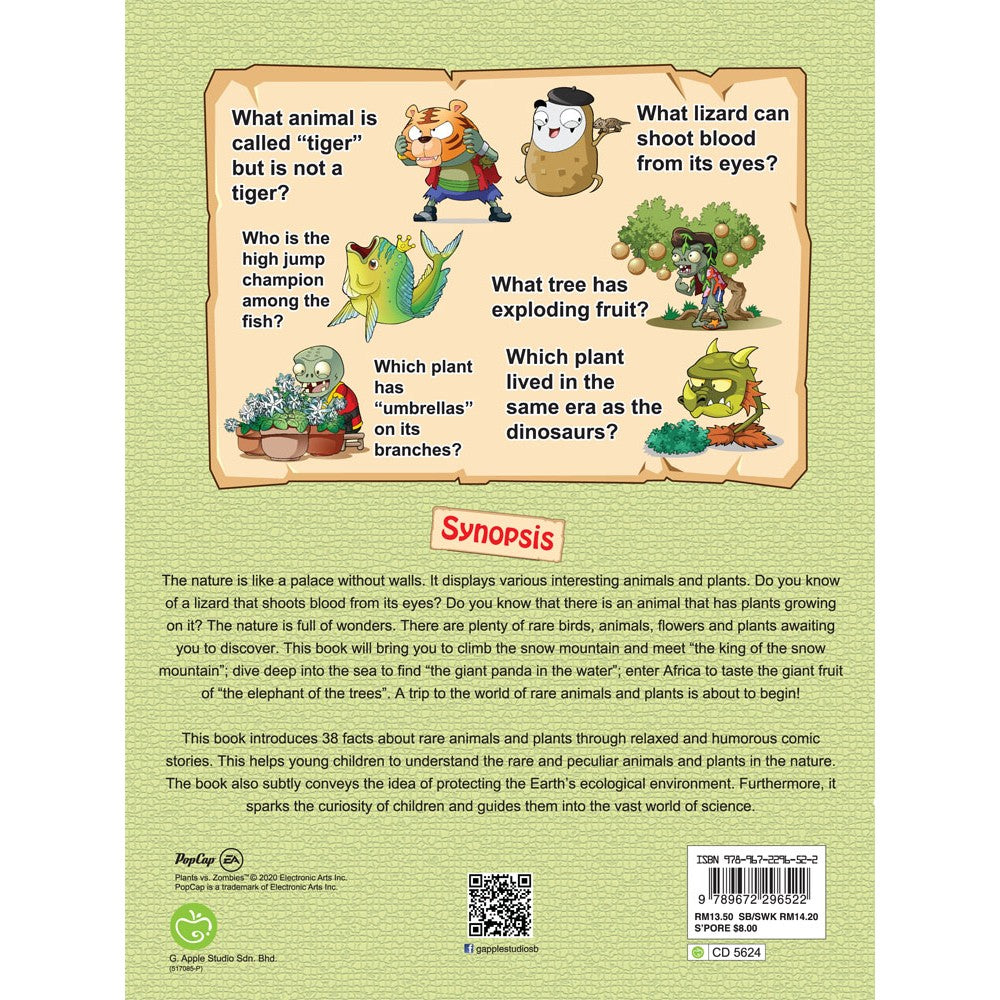 Pvsz: Science: Rare Animals & Plants