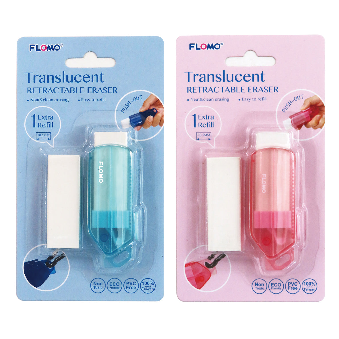 Flomo Eco Retractable Eraser (1 Colour)