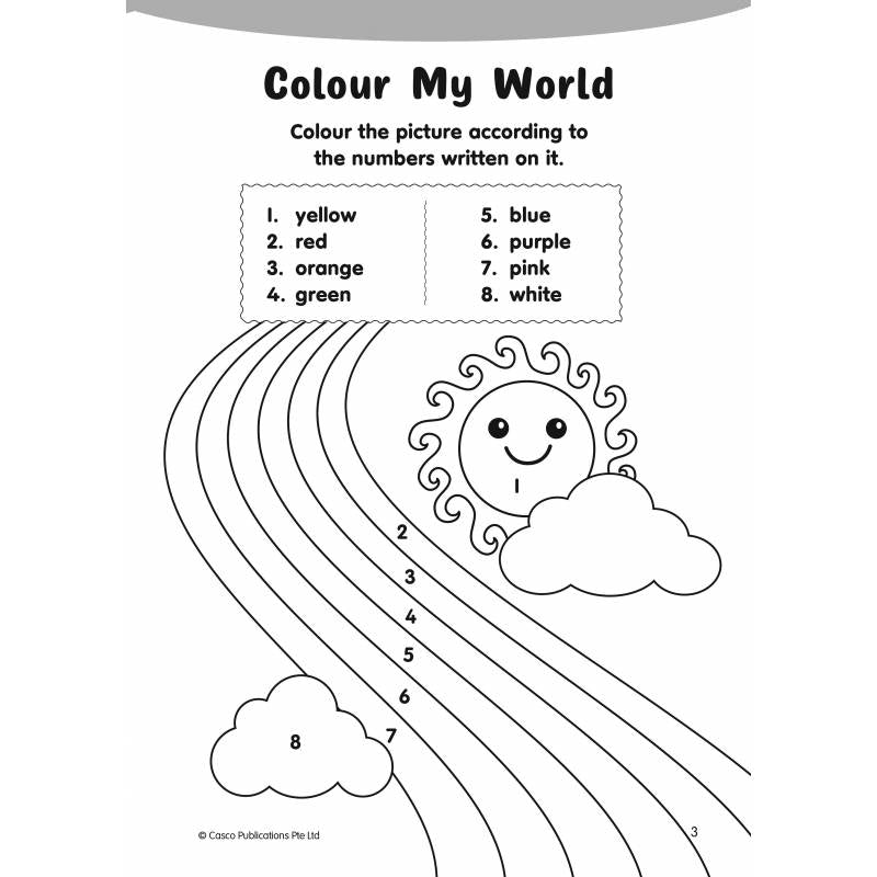 Preschool English Fun Activities K1 Book B