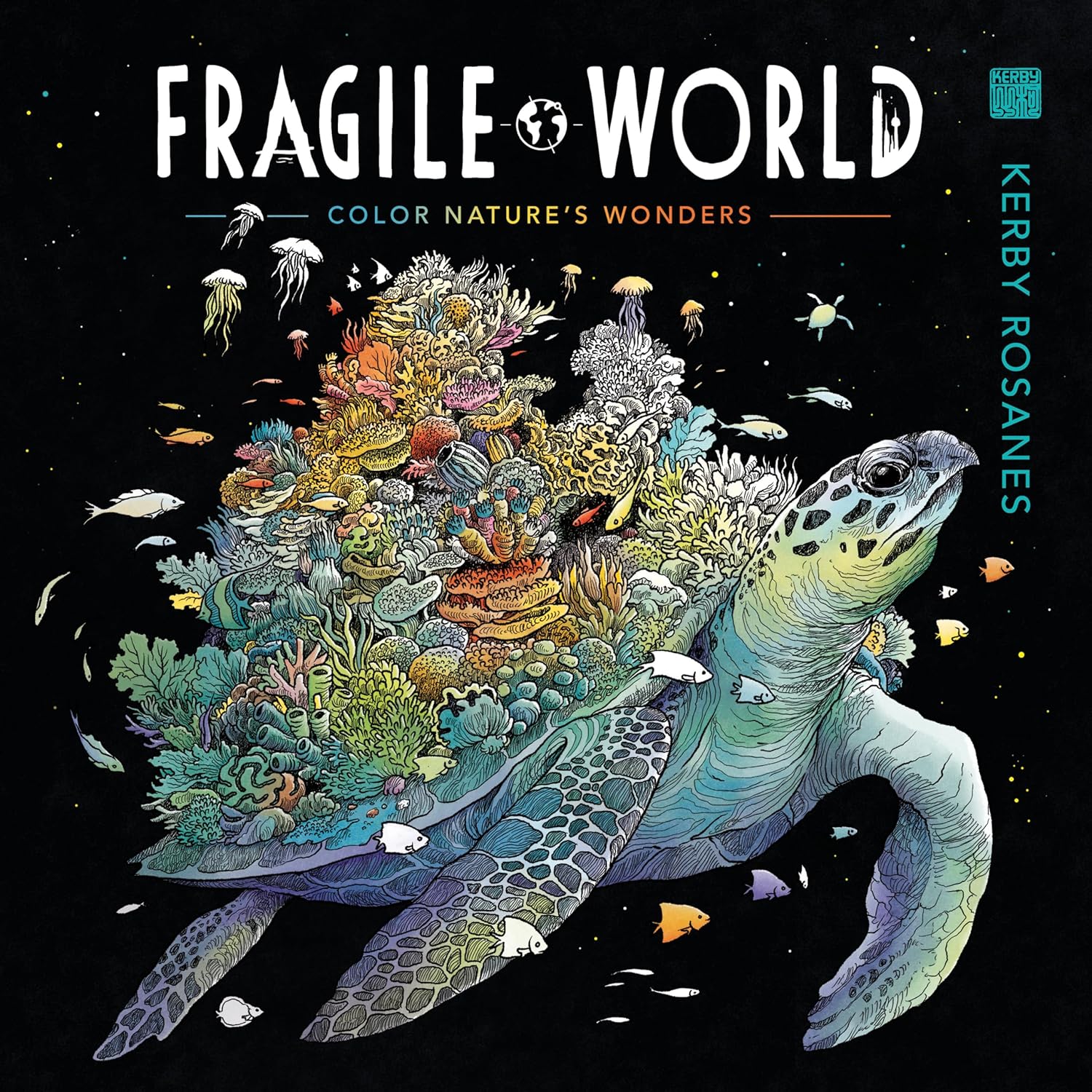 Fragile World Colouring Book