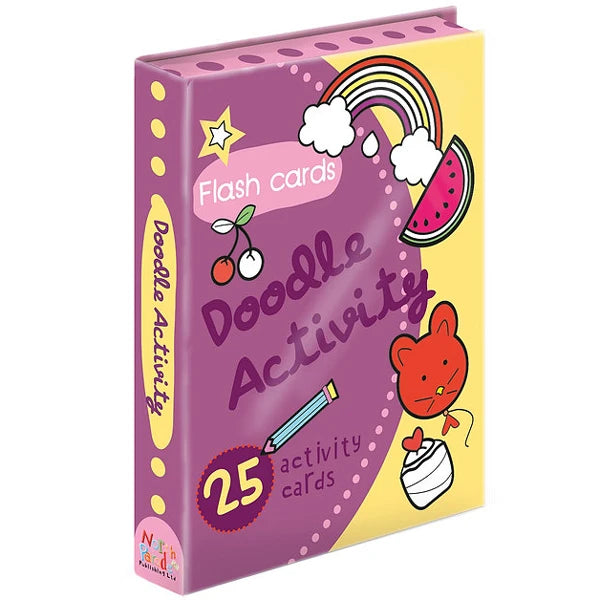 Flash Card Gift Set - Doodle Purple