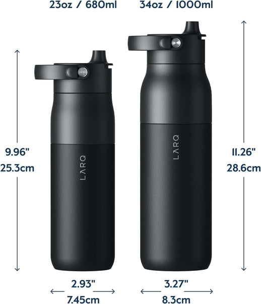Bottle Larq Swig Top 680ml / 23oz - Obsidian Black