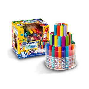 CRAYOLA PIP SQUEAKS MARKER TOWER 50'S 588750
