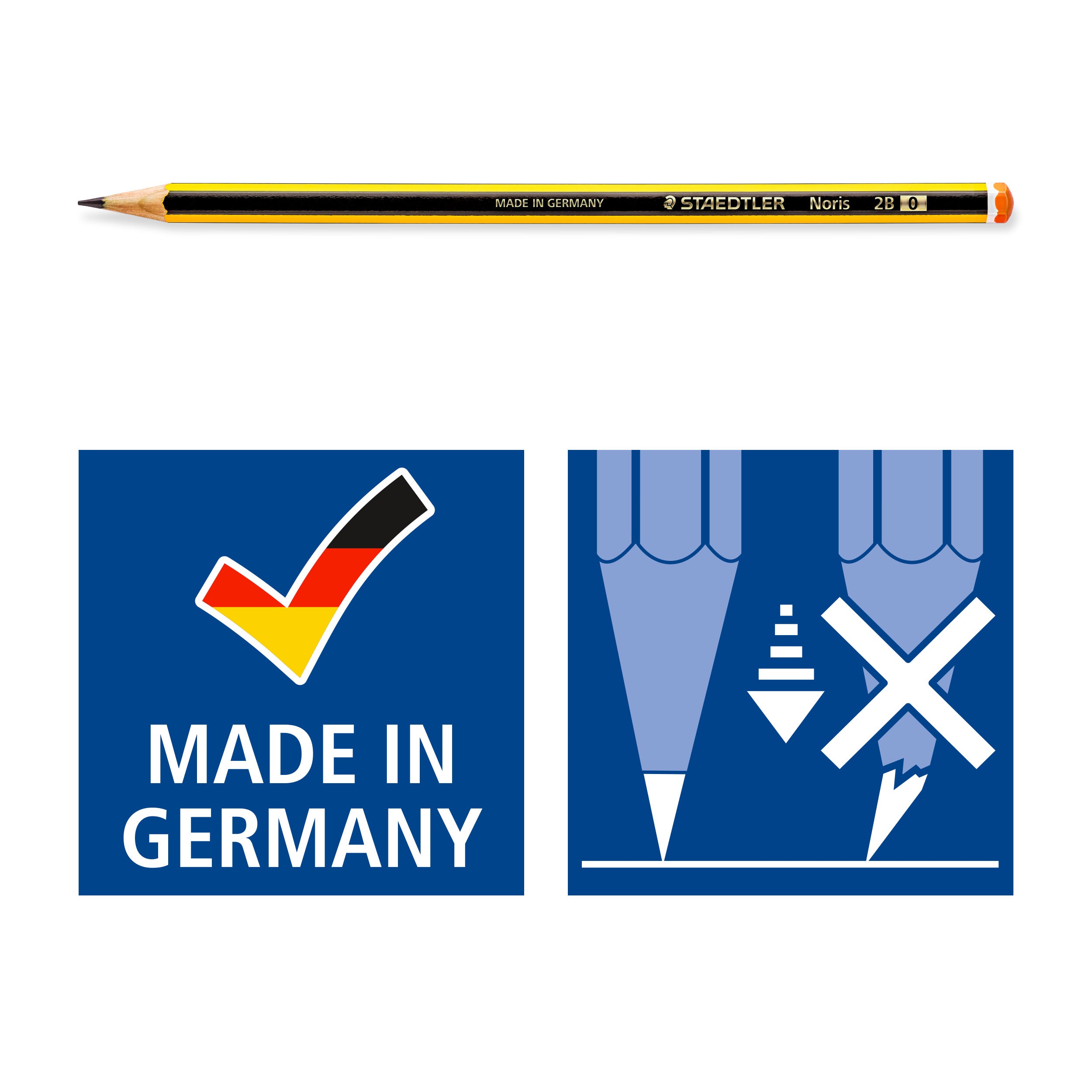 Staedtler Noris 120-0 (2B) Pencils