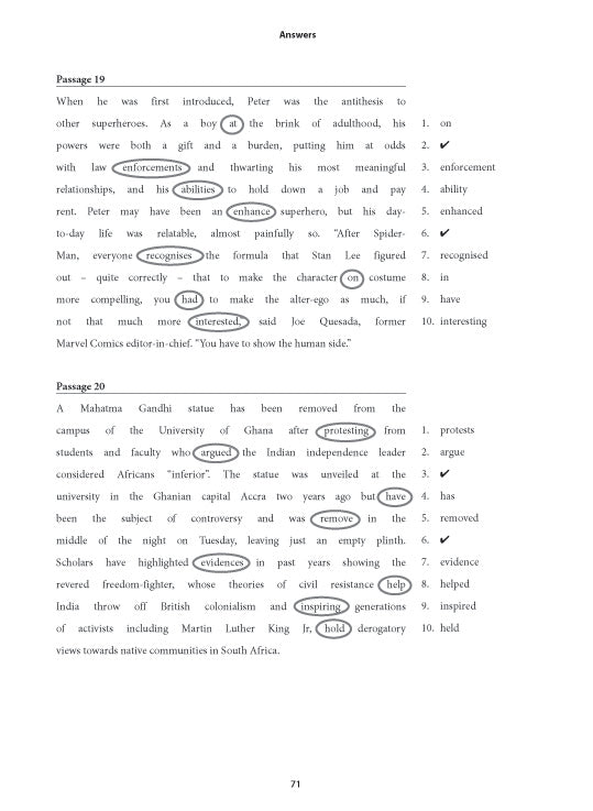 S4E/NA English Editing Practice