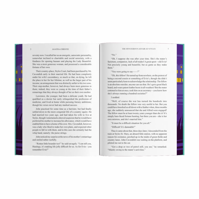 The Mysterious Affair at Styles (Sprayed Edges) Hardcover