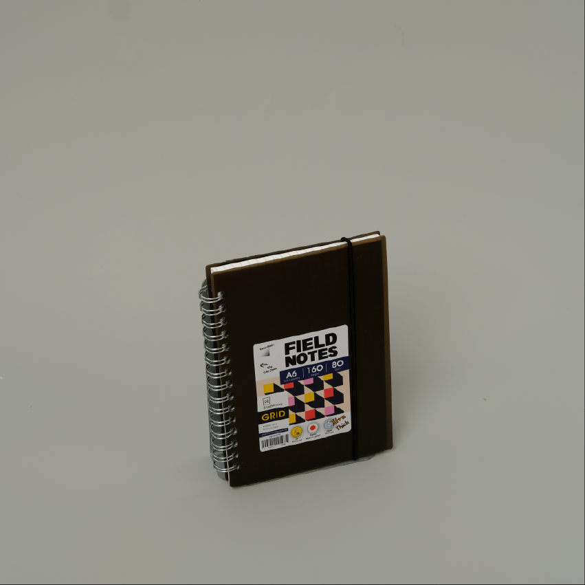 Hw Wire-o Pp Grid Notebook A6 80g 160pg