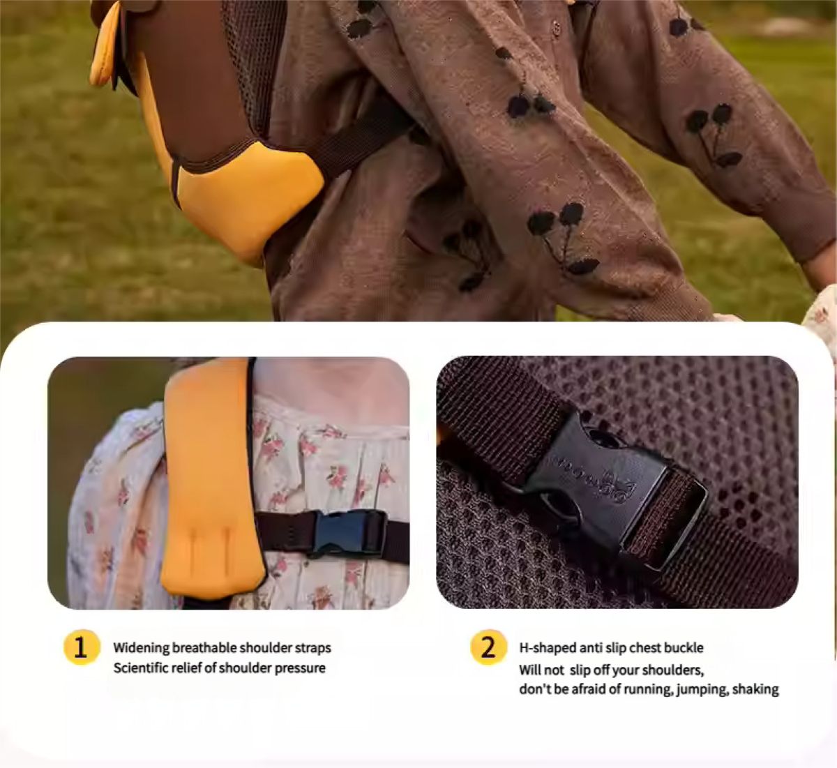 KIDS BACKPACK CUTE TIGER