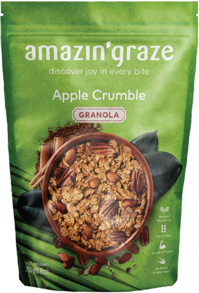 Amazin Graze Apple Crumble Granola