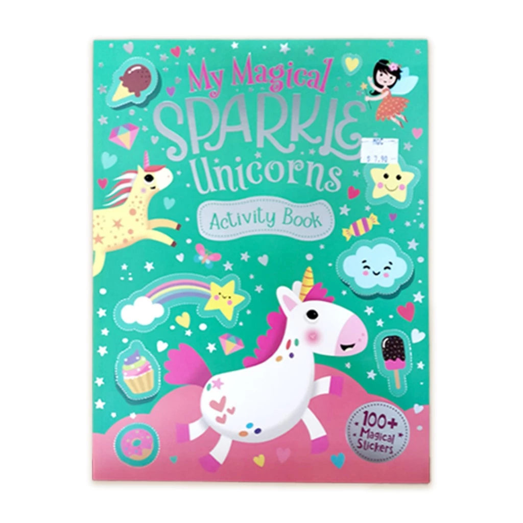Magical Sparkle Unicorns Activity Book