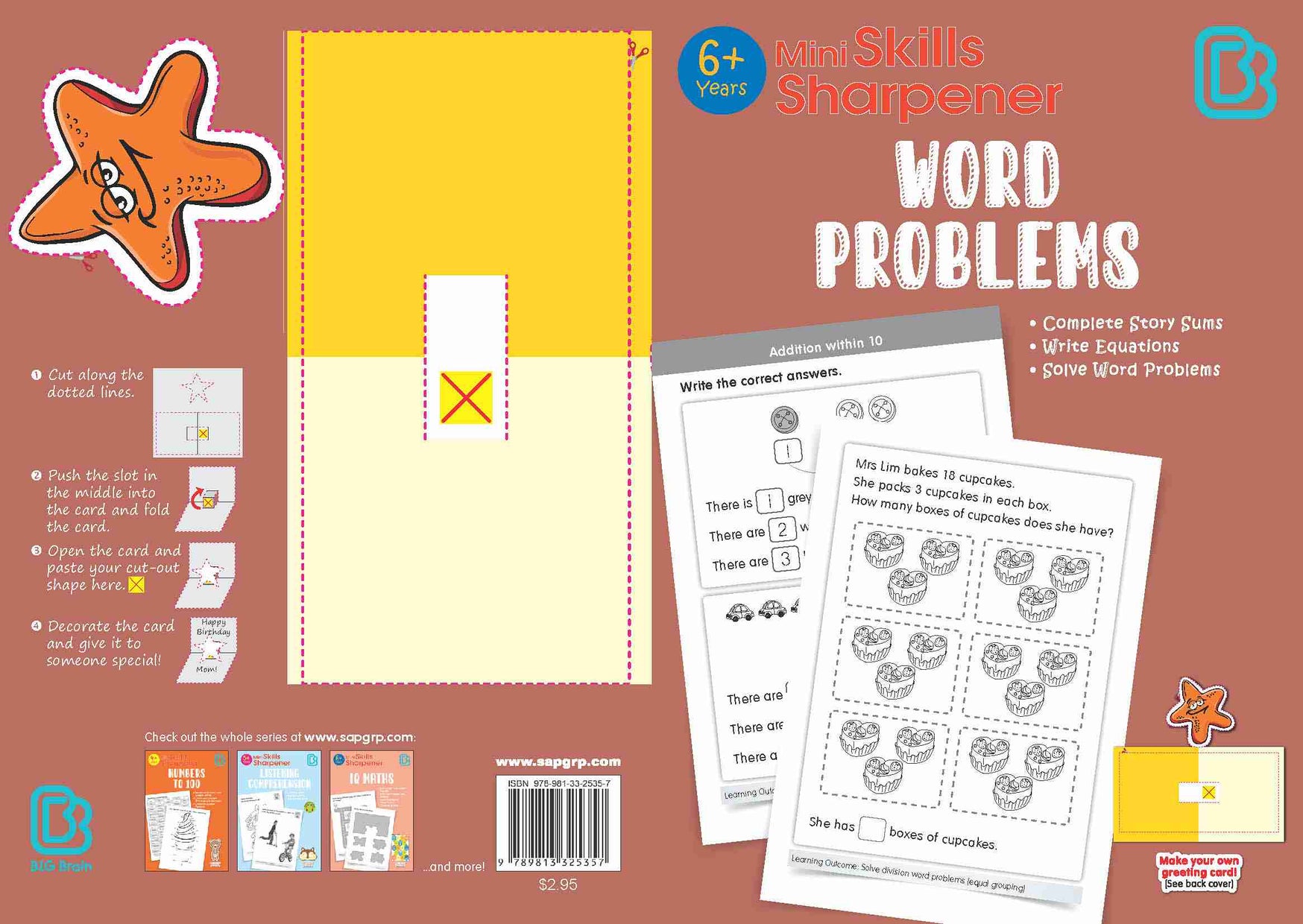 K2 Mini Skills Sharpener WORD PROBLEMS (6+ Years)