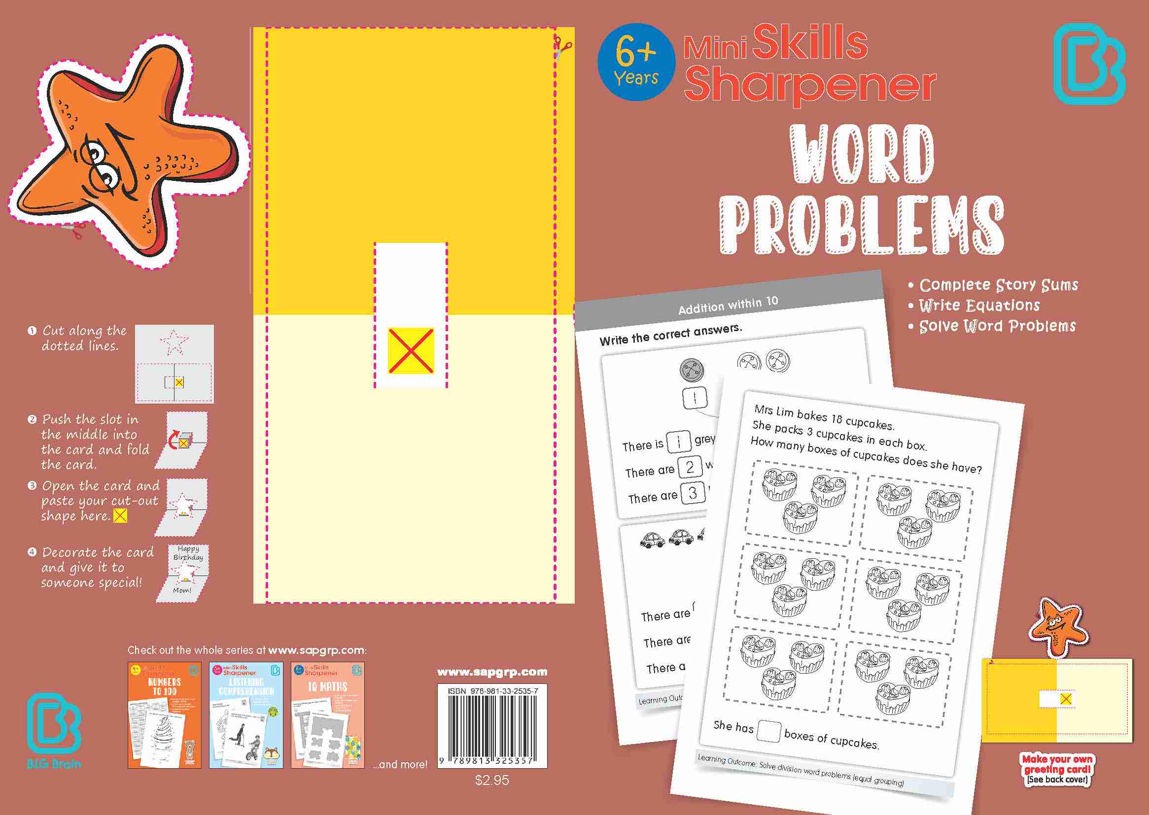 K2 Mini Skills Sharpener WORD PROBLEMS (6+ Years)