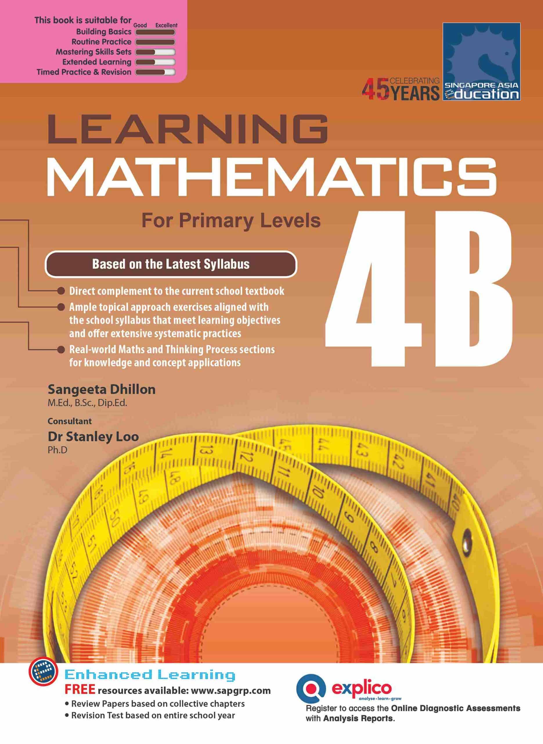 Learning Mathematics For Primary Levels 4B