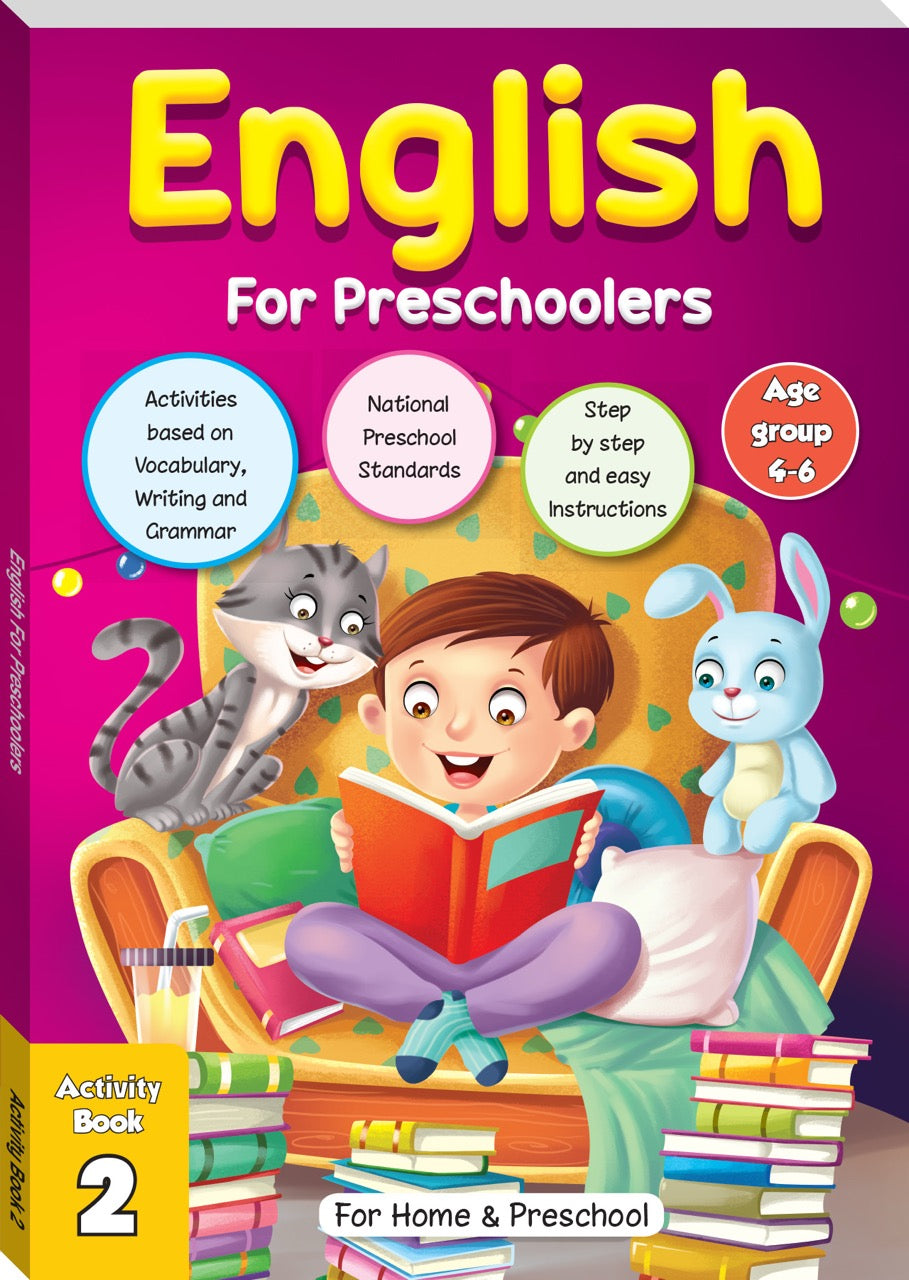 English For Preschoolers Activity Book 2 – Popular Book Company Pte Ltd